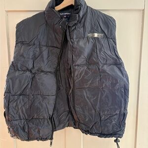 Polo by Ralph Lauren Black Puffer Vest